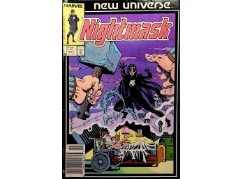 NIGHTMASK (1986 Series) #1 NEWSSTAND Near Mint Comics Book
