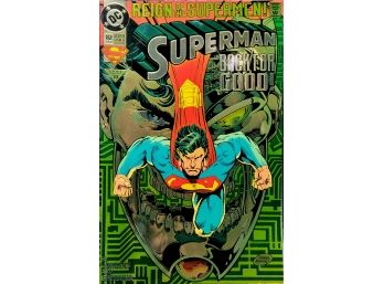 Superman #82 (1993, DC) VF Vol 2 Chromium Cyborg Superman Cover