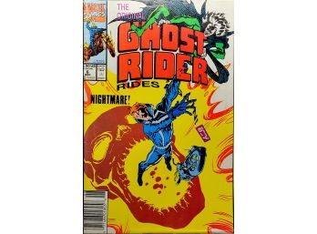 GHOST RIDER RIDES AGAIN (ORIGINAL) (1991 Series) #6 NEWSSTAND Very Fine Comic