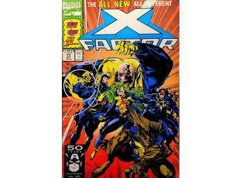 X-Factor #71 / 1991 New Team Is Formed Professor X, Cyclops, Polaris App