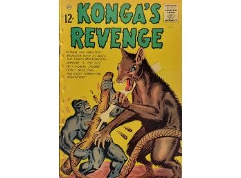 Konga's Revenge #2: Golden Age Science Fiction Comic 1963