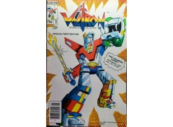 Voltron #1 Modern 1985 Defender Of The Universe Special 1st Printing Comic Book