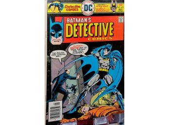 Batman's Detective Comics No. 459 May 1976 (Man Bat In Scream Of The Gargoyles!