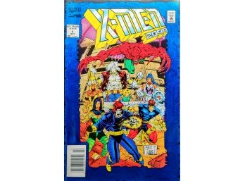 X-MEN 2099 #1 - 1st Team App.of X-Men 2099. NM-. Blue Foil Cover. Marvel Comics