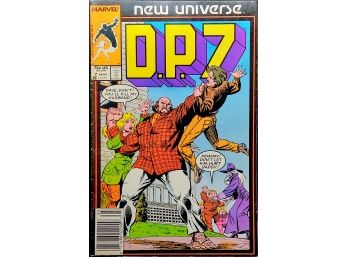 D.P. 7 (1986 Series) #7 NEWSSTAND Fine Comics Book