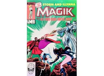 Magik Comic Book #1 Storm And Illyana Marvel 1983 VERY FINE