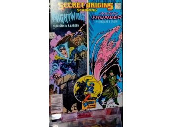 Secret Origins 13 2nd Series DC 1987 VF Nightwing Johnny Thunder