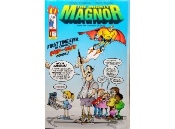 The Mighty Magnor #1 Pop-Out Cover Sergio Aragones 1993 Malibu Comics VF
