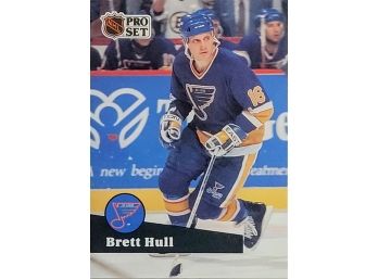 1991-92 Pro Set Brett Hull #215 HOF