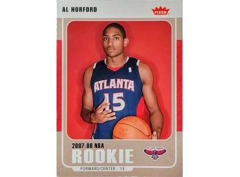 Al Horford 2007-2008 Fleer Rookie Rookie Card #217