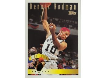 1995-96 Topps Dennis Rodman #11 HOF