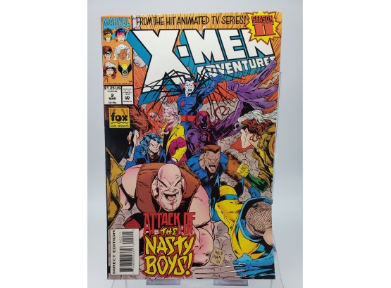 X-Men Adventures From The Hit Animated TV Series Fox Kids Network #2 1994 Marvel