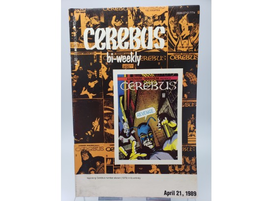 Cerebus Bi-weekly Circulation 19,000 April 21, 1989 11 Aug