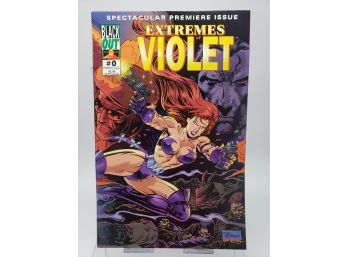 Extremes Of Violet Black Out Comics #0 Of 1995 Premier Issue