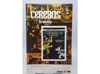 Cerebus Bi-weekly Circulation 22,000 January 13, 1989 4 Jun