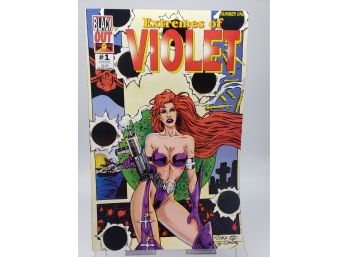 Extremes Of Violet Black Out Comics #1 1995