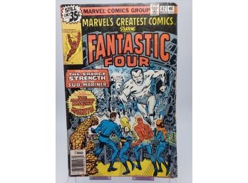 Marvels Greatest Comics Starring Fantastic Four #82 1978 Featuring Savage Strength Of The Submariner Marvel