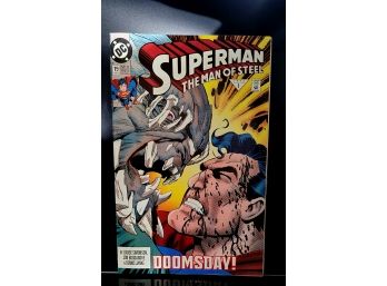 SUPERMAN THE MAN OF STEEL #19-FIRST DOOMSDAY COVER