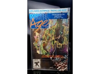 Marvel Age #118 SEALED ORIGINAL Vintage 1992 Marvel Comics / Includes Hulk Card