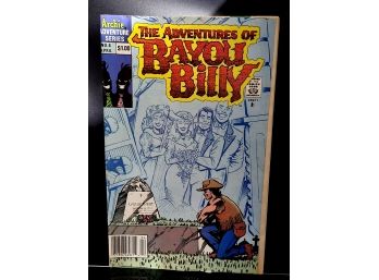 The Adventures Of Bayou Billy # 4 Archie Adventure Series 1990