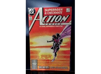 Action Comics #598 Newsstand 1st Appearance Of Checkmate 1988 DC Comics Superman