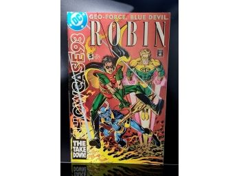 DC Showcase '93 #5 Robin Geo-Force Blue Devil