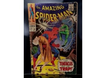 AMAZING SPIDER-MAN #54 Doctor Octopus COVER-marvel Silver-age Published By Marvel, 1967