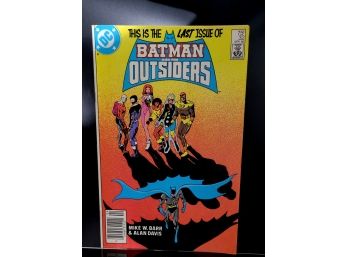 Batman & The Outsiders #32 /Final Issue (Apr 1986 DC) M/NM