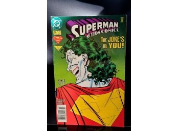 ACTION COMICS #714 Comic Book JOKER COVER- Superman