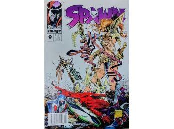 SPAWN #9 - FIRST APPEARANCE OF ANGELA / Newsstand 1993