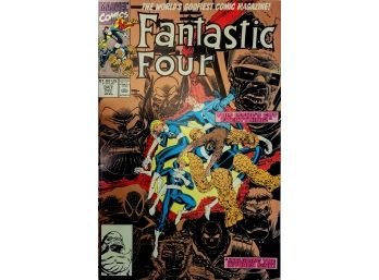 Fantastic Four #347 1st Appearance New Team Wolverine Spider-man Art Adams 1990