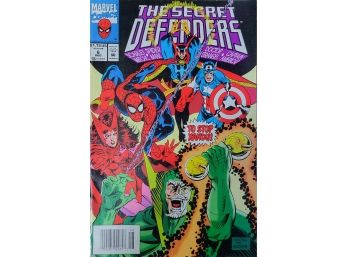 Secret Defenders #6 1993 NM Condition Spider-man Capt. America Dr. Strange