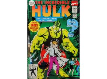 The Incredible Hulk #393 KEY Foil 30th Anniversary CVR (1992) Marvel Comics