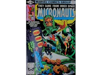 Micronauts #16 Marvel Pub 1980 Rendezvous In Sub-Atomica !