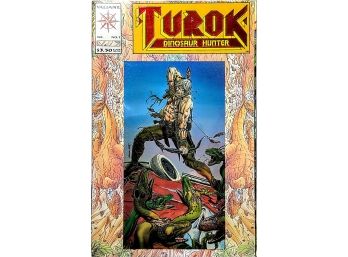Turok Dinosaur Hunter #1: Cold Blood Blazing (Valiant Comic Book July 1993)