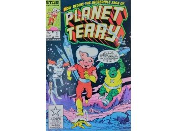 Planet Terry #1 (1985) Star Chase Variant - Marvel/Star Comics FN