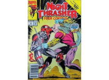 Night Thrasher #3 1993 VF Four Control Head To Head Gideon And X-Force Comic