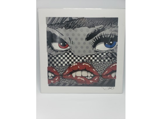 Loud Mouth Giclee Print 330 GSM Paper Pencil Signed 11x11 Denial
