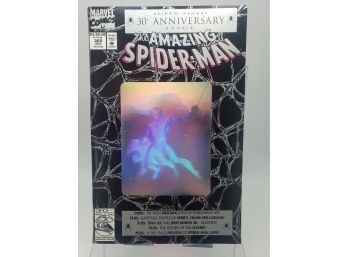 The Amazing Spider-man Black Cover With Hologram #365 Marvel 1992