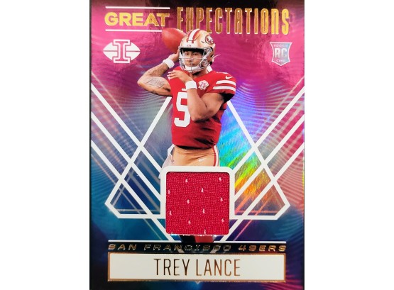 TREY LANCE 2021 ILLUSIONS SP GREAT EXPECTATIONS RC PATCH