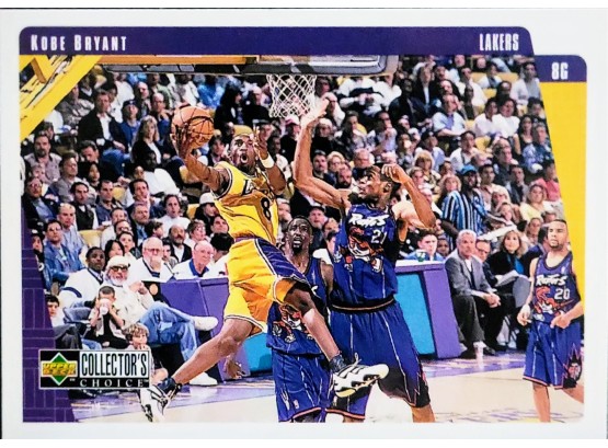 1997-98 Upper Deck Ud Collector's Choice Kobe Bryant 64 Lakers Mint