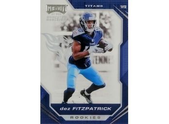 2021 Chronicles Playoff Momentum Rookies #27 Dez Fitzpatrick NM-MT RC Rookie