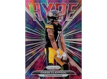 2021 Panini Prizm Chase Claypool Pittsburgh Steelers #H-10 Hype