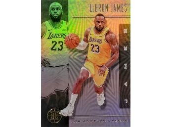 LeBron James 2019-20 Panini Illusions #20 NM-MT Lakers Basketball NBA