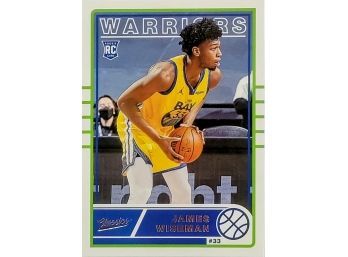 JAMES WISEMAN 2020-21 Panini CLASSICS Rookie Card RC #649 Warriors