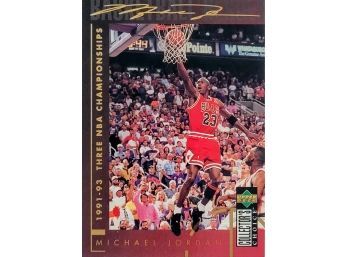 1994 Upper Deck Michael Jordan Three NBA Championships #43