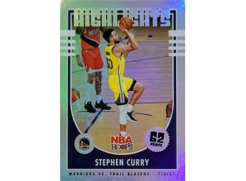 2021-22 NBA Hoops Highlights #1 Stephen Curry - Golden State Warriors