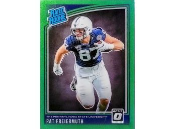 2021 Chronicles Football Optic Pat Freiermuth Penn State Green Prizm Rookie #222