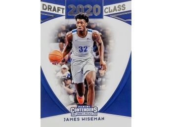 2020 Panini Contenders Draft Picks JAMES WISEMAN 2020 Draft Class Rookie Card #3