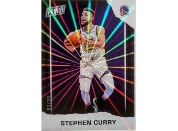 2021 Panini Father's Day Basketball Rainbow Spokes /99 Stephen Curry #BKI10